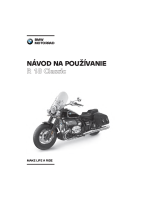 BMW R18 CLASSIC - Navod na pouzivanie SK 2020-0